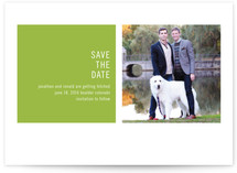 Modern Geometric Save the Date Cards