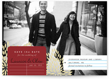 Modern Library Save the Date Cards