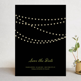 Midnight Vineyard Save the Date Cards