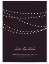 Midnight Vineyard Save the Date Cards