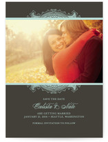 Ornate Frame Save the Date Cards