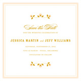 Petite Flower Save the Date Cards, by Oscar+Emma Design