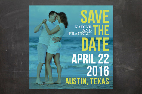 Love Bop Save the Date Cards