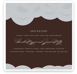 Pearls on a String Save the Date Cards