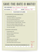 Save-The-Date-O-Matic Save the Date Cards