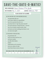 Save-The-Date-O-Matic Save the Date Cards