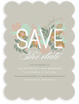 Floriculture Save the Date Cards