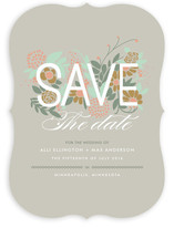 Floriculture Save the Date Cards