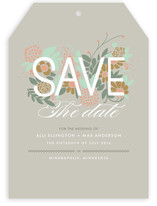 Floriculture Save the Date Cards