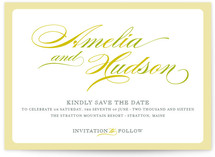 Float + Spring Shades Save the Date Cards