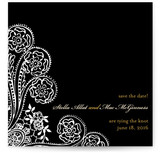Spanish Lace Save the Date Cards