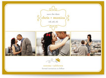 Simple Charm Save the Date Cards