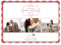 Simple Charm Save the Date Cards