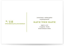 Simple Type Save the Date Cards