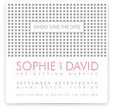 Swanky Hotel Save the Date Cards