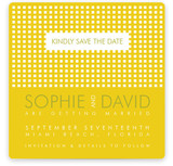 Swanky Hotel Save the Date Cards