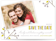 winter berries Save the Date Cards