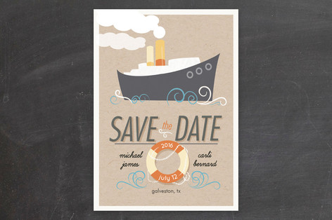 fantastic cruise wedding save the date cards by ka minted wedding save the date postcards