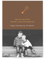 May Your Day Be Full Thanksgiving Cards