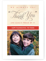 Mama's Thank You Thanksgiving Cards