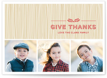 Rustic Splendor Thanksgiving Cards