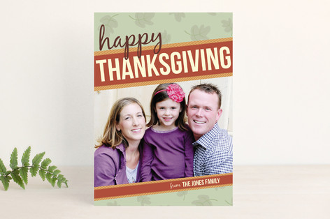 Autumn Leaves Thanksgiving Cards