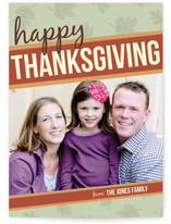 Autumn Leaves Thanksgiving Cards