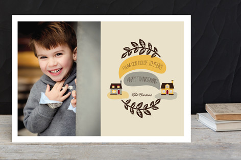 Our House to Yours Thanksgiving Cards