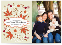 Autumn Bloom Thanksgiving Cards