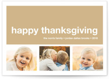 Modern Joy Thanksgiving Cards