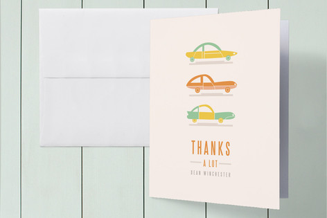 Thanks a Lot Thank You Cards