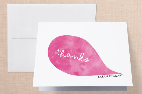 Think Pink Thank You Cards