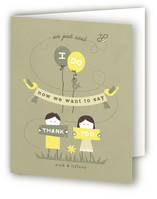 We Said I Do Thank You Cards