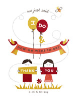 We Said I Do Thank You Cards