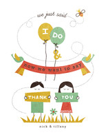 We Said I Do Thank You Cards