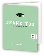 Fancy that Grad Hat Thank You Cards