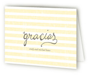 Gracias Stripes Thank You Cards