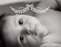 Sweet Laurel Thank You Cards