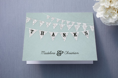 Love Story Thank You Cards