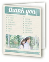 Vintage Survey Thank You Cards