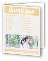 Vintage Survey Thank You Cards