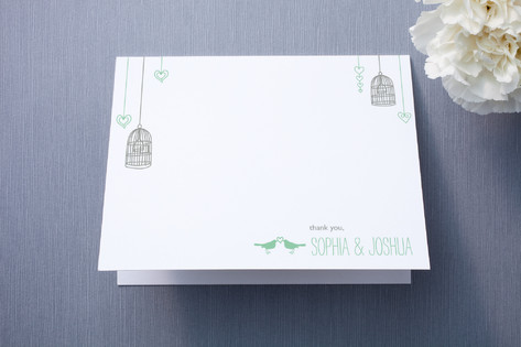 Love Let Loose Thank You Cards