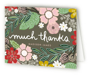 Woodland Thanks Thank You Cards