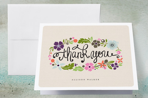 Daisy Chain Thank You Cards
