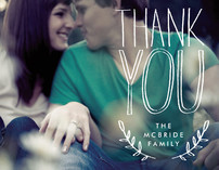 Sketchbook Handwriting Thank You Cards