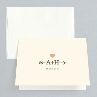 love struck Thank You Cards