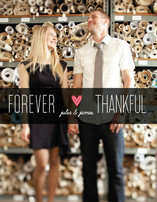 Forever Thankful Thank You Cards