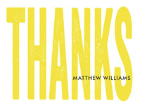 Big Thanks Thank You Cards
