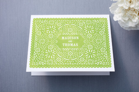 Fiesta Folk Art Thank You Cards