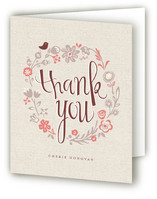 Garden Lullaby Thank You Cards
